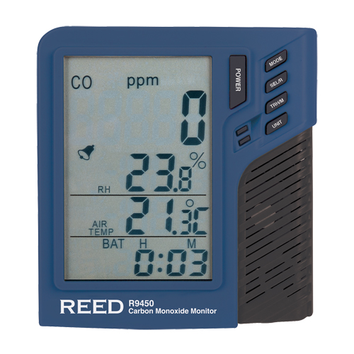 Carbon Monoxide Monitor with Temperature & Humidity  Distribution Industrielle GC