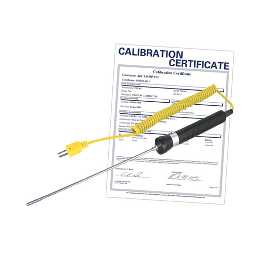 Sonde thermocouple pour l'air/gaz avec certificat de calibration, 900 °C (1652°F) Temp. max. Distribution Industrielle GC