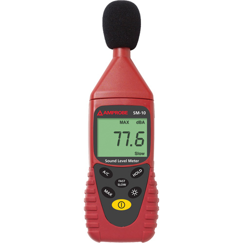 Sonom&egrave;tre SM-10, Gamme de mesure 0 - 50 dB Distribution Industrielle GC