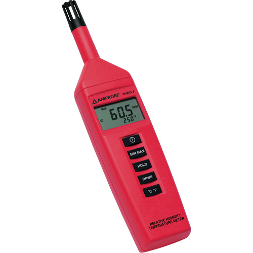 Appareil de mesure de l'humidit&eacute; relative et de la temp&eacute;rature THWD-3 Distribution Industrielle GC