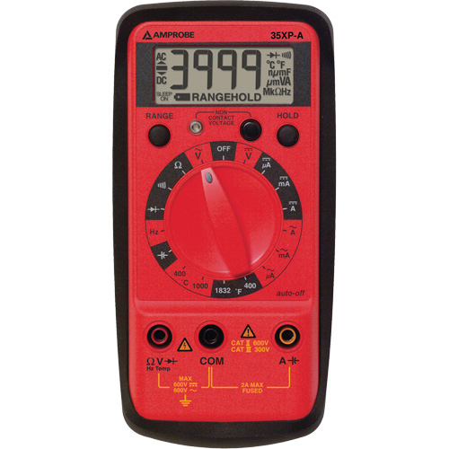 Multim&egrave;tre num&eacute;rique 35XP-A, Tension c.a./c.c., Courant c.a./c.c. Distribution Industrielle GC