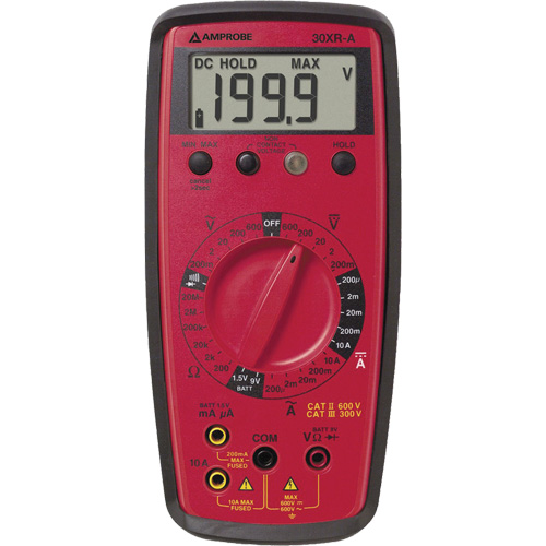 Multim&egrave;tre num&eacute;rique 30XR-A, Tension c.a./c.c., Courant c.a./c.c. Distribution Industrielle GC