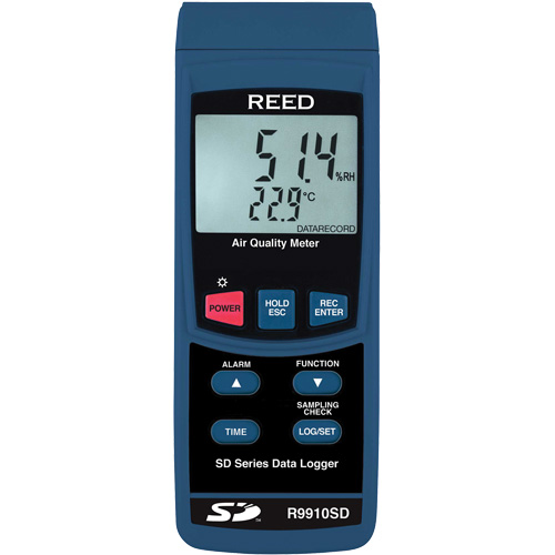 Data Logging Indoor Air Quality Meter Distribution Industrielle GC