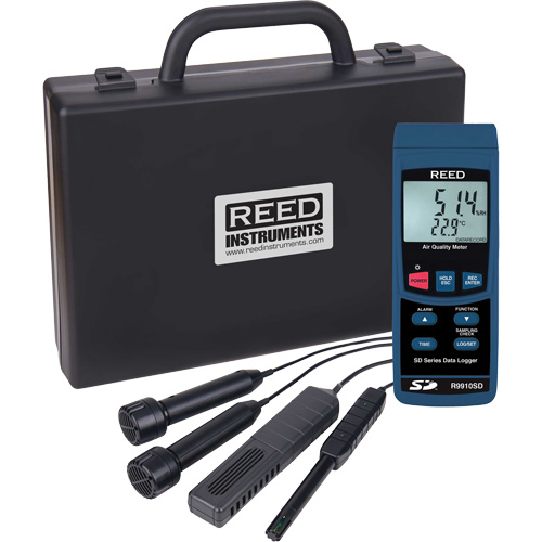 Data Logging Indoor Air Quality Meter Distribution Industrielle GC