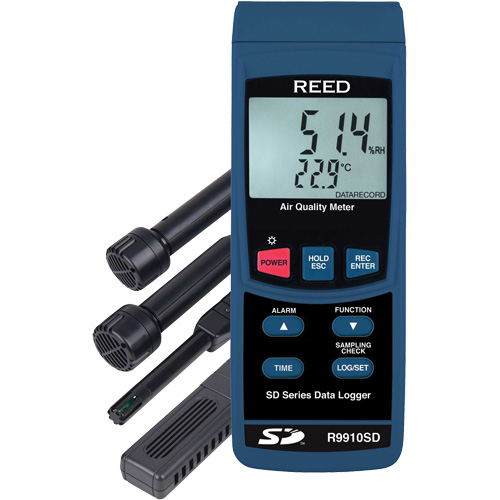 Data Logging Indoor Air Quality Meter Distribution Industrielle GC