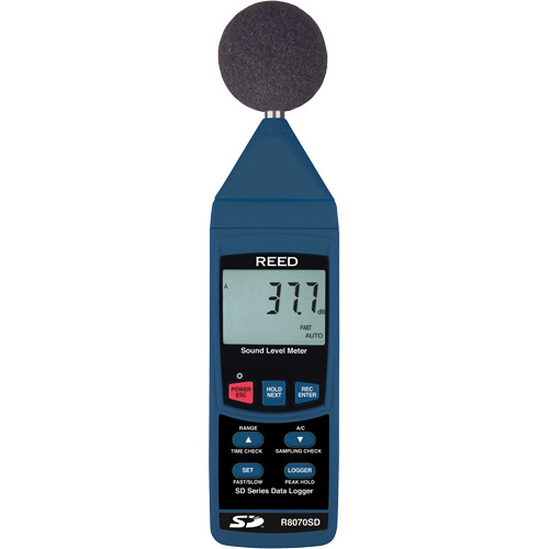 Sonom&egrave;tre, Gamme de mesure 30 - 130 dB Distribution Industrielle GC