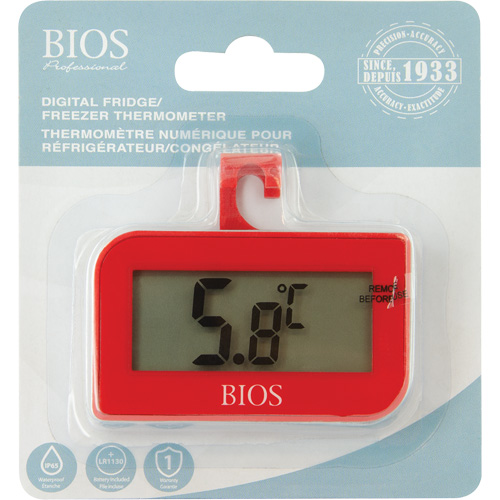 Thermom&egrave;tre num&eacute;rique de r&eacute;frig&eacute;rateur et cong&eacute;lateur, Sans contact, Num&eacute;rique, -4-122°F ( -20-50°C) Distribution Industrielle GC