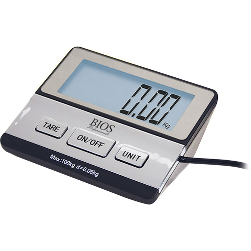 Digital Receiving Scale, 220 lbs. Cap., 1 lbs. Graduations Distribution Industrielle GC