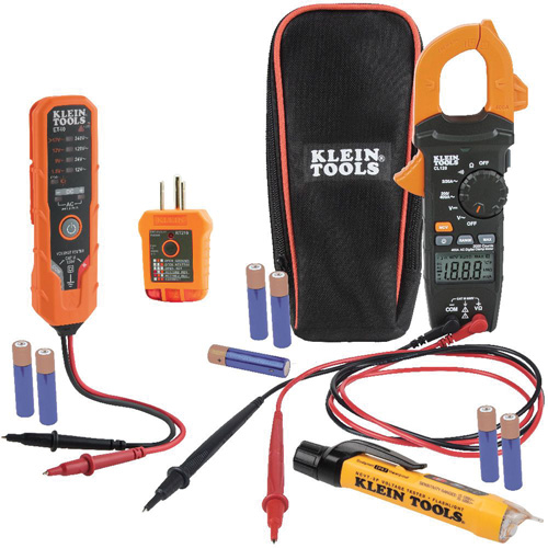 Trousse dessai &eacute;lectrique avec pince-m&egrave;tre Distribution Industrielle GC