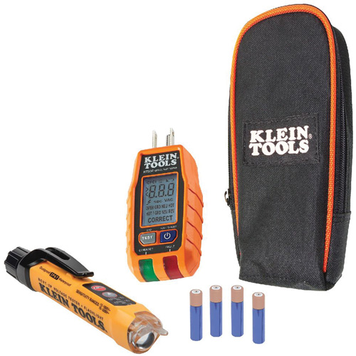Trousse dessai &eacute;lectrique sans contact de qualit&eacute; sup&eacute;rieure pour prise de courant et disjoncteur de fuite &agrave; la terre Distribution Industrielle GC