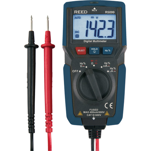 Compact Multimeter with Non-Contact Voltage, AC/DC Voltage, AC/DC Current Distribution Industrielle GC