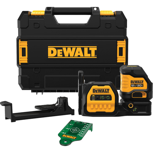 Trousse de laser vert &agrave; lignes crois&eacute;es 20 V MAX* Distribution Industrielle GC