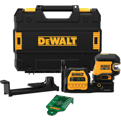 Ensemble de laser vert &agrave; 2 points 20 V MAX* Distribution Industrielle GC
