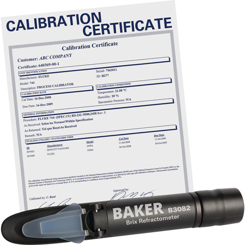 Refractometer with ISO Certificate, Analogue (Sight Glass), Br Distribution Industrielle GC