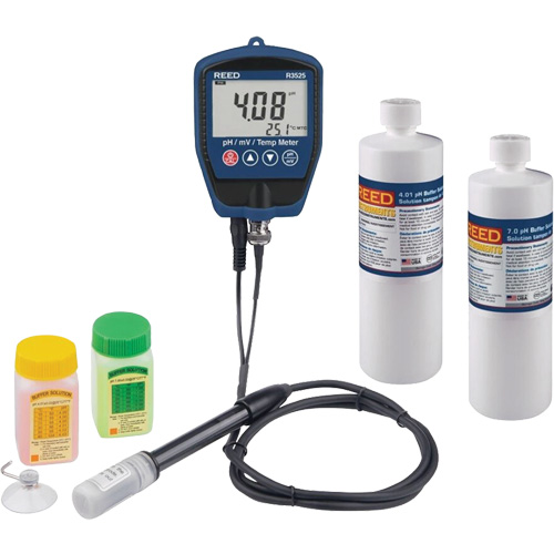 pH/mV Meter with Buffer Solution Kit Distribution Industrielle GC