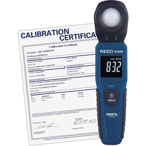 Luxm&egrave;tre Bluetooth Smart Series avec certificat de calibration Distribution Industrielle GC