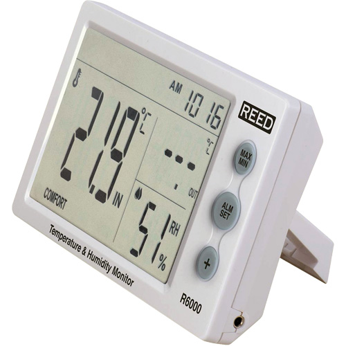 Moniteur de temp&eacute;rature et humidit&eacute;, 20% - 95% HR Distribution Industrielle GC