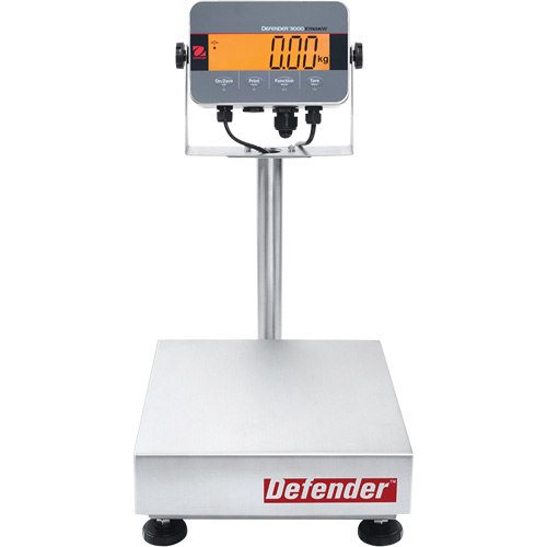 Defender 3000 Washdown Bench Scale, 14" L x 12" W, 30 lbs. Capacity Distribution Industrielle GC