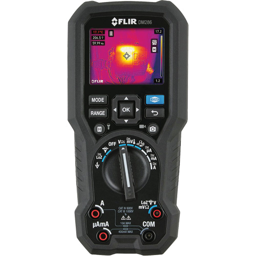 DM286 Industrial Imaging Multimeter, AC/DC Voltage, AC/DC Current Distribution Industrielle GC