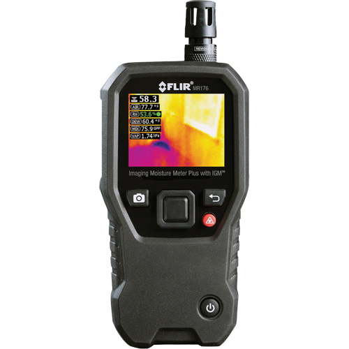 IGM Moisture Meter with Replaceable Hygrometer, 7 - 30% Moisture Range, -22°- 122° F ( -30° - 50° C ) Temperature Range Distribution Industrielle GC