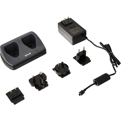 Chargeur de pile &agrave; 2 baies pour les s&eacute;ries T6xx et T1K Distribution Industrielle GC