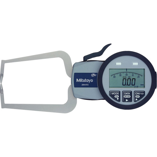 Pied &agrave; coulisse num&eacute;rique externe, 0 - 20 mm gamme de mesure Distribution Industrielle GC