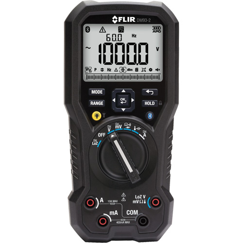 Industrial Digital Multimeter with METERLiNK&reg;, AC/DC Voltage, AC/DC Current Distribution Industrielle GC