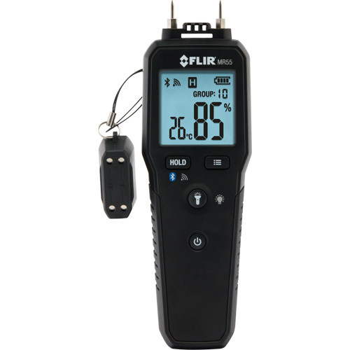 Pin Moisture Meter with Bluetooth&reg;, 1 - 99% Moisture Range Distribution Industrielle GC