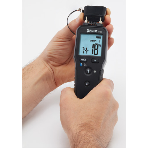 Pin Moisture Meter with Bluetooth&reg;, 1 - 99% Moisture Range Distribution Industrielle GC