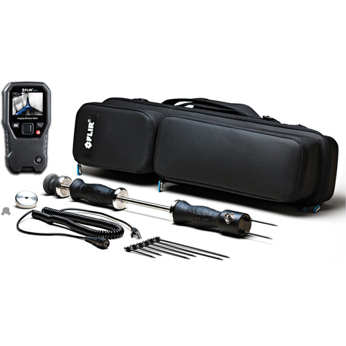 Professional Imaging Moisture Kit with Imaging Moisture Meter & Probe, 0 - 100% Moisture Range Distribution Industrielle GC
