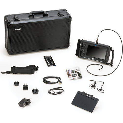 Videoscope Kit with HD 5.5 mm × 1 m Long Camera Probe, 7" Display, 1024 x 600 pixels Distribution Industrielle GC