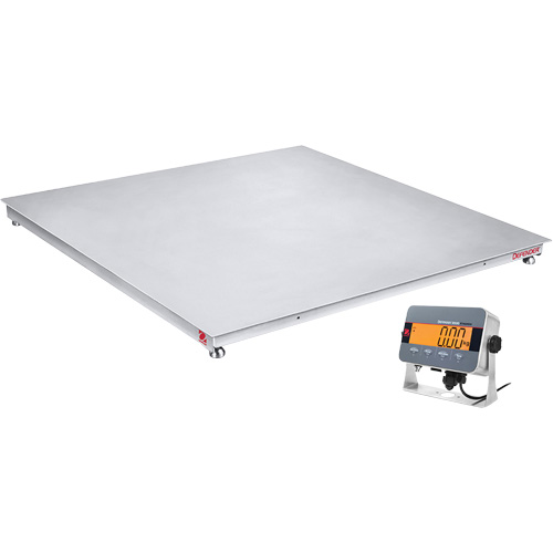 Balance de plancher lavable DEFENDER 3000, Capacit&eacute; de 2500 lb, 36" la x 36" lo Distribution Industrielle GC