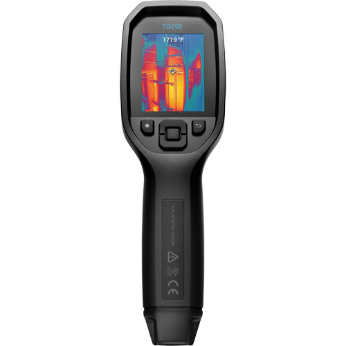 Cam&eacute;ra thermique infrarouge haute temp&eacute;rature 30:1 TG298 &agrave; vis&eacute;e ponctuelle avec laser en pointe, 320 x 240 pixels, -25° - 1080°C (-130° - 1976°F), <70 mK Distribution Industrielle GC