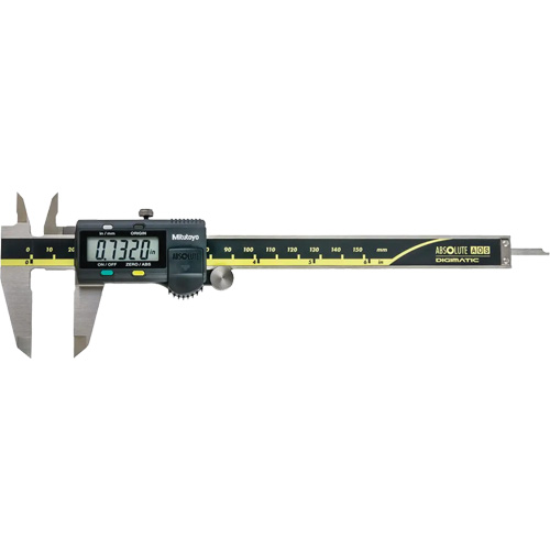 Absolute Digimatic Caliper, 0.0005" (0.01 mm) Resolution, 0 - 8" (0 - 200 mm) Range Distribution Industrielle GC