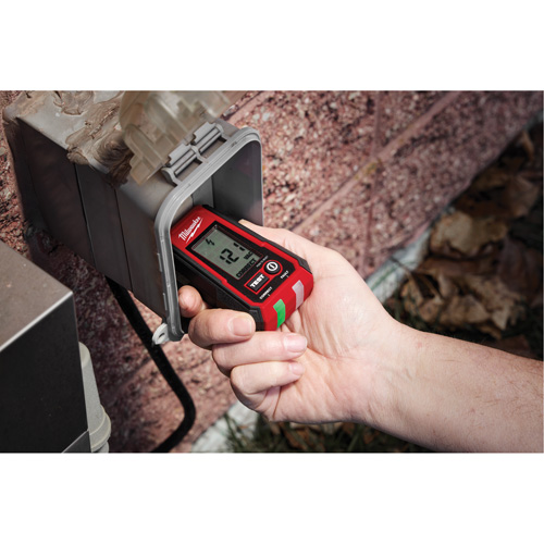 D&eacute;tecteur de tension avec DEL et testeur de prise DDFT, 50 V - 1000 V, Alerte Affichage & son Distribution Industrielle GC