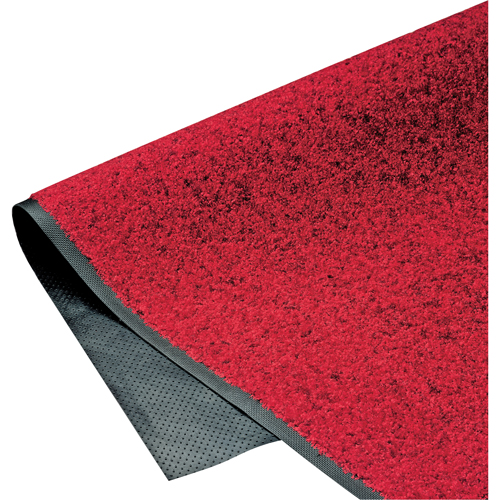 Tapis ColorStar, Essuie-pieds, 3' x 5' x 3/8", Rouge/noir Distribution Industrielle GC