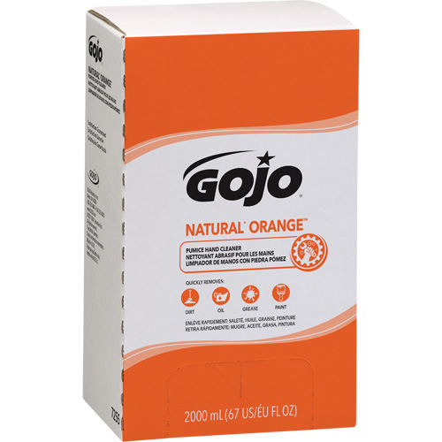 Nettoyant &agrave; mains Pro TDX 2000 Natural Orange, Pierre ponce, 2 L, Recharge, Agrumes/Orange Distribution Industrielle GC