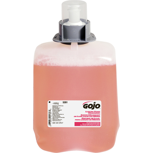 Savon pour les mains de luxe FMX-20, Mousse, 2 L, Parfum&eacute; Distribution Industrielle GC