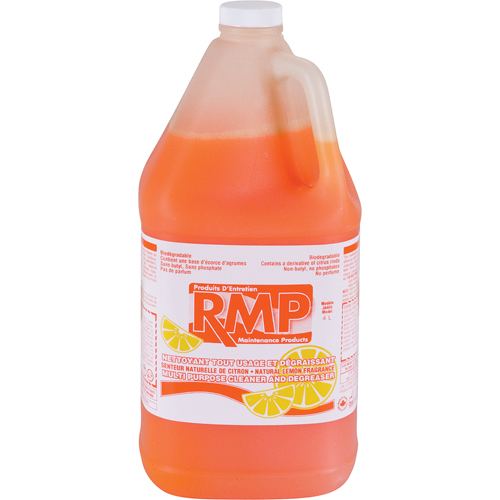 Nettoyant et d&eacute;graissant &agrave; base d'agrumes naturels, 4 L, Cruche Distribution Industrielle GC