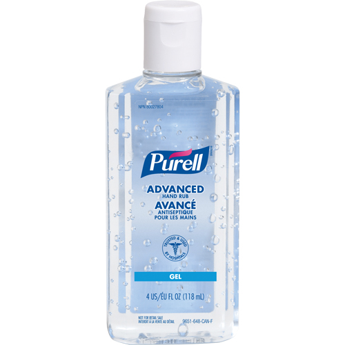 D&eacute;sinfectant pour les mains avanc&eacute;, 118 ml, Bouteille pressable, 70 % alcool Distribution Industrielle GC