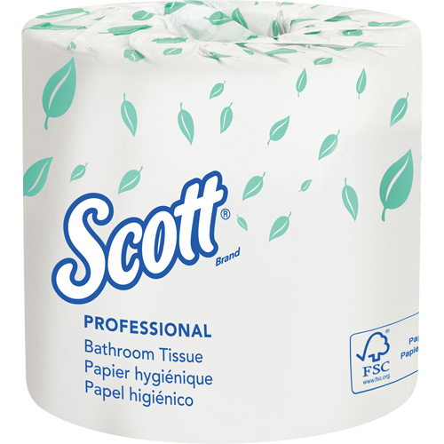 Scott&reg; Bathroom Tissue, 2 Ply, 550 Sheets/Roll, White Distribution Industrielle GC