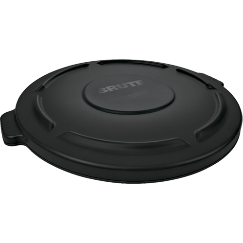 Couvercles 44 gallons de Brute, Couvercle plat, Plastique/Poly&eacute;thyl&egrave;ne, Convient aux contenants 24" dia. Distribution Industrielle GC