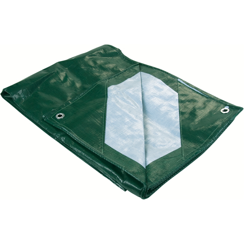 B&acirc;che, Robuste, Vert, 10' x 8' x 9 mils Distribution Industrielle GC
