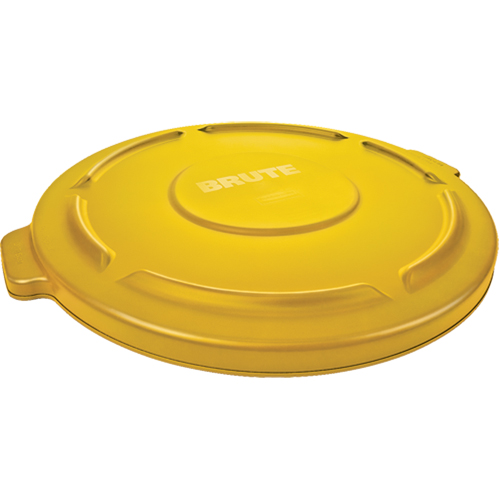 Round Brute&reg; Tops, Flat Lid, Plastic/Polyethylene, Fits Container Size: 22" Dia. Distribution Industrielle GC