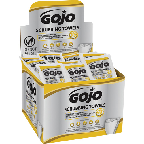 Serviettes nettoyantes, 80 lingettes, 12-1/4" x 10-1/2" Distribution Industrielle GC