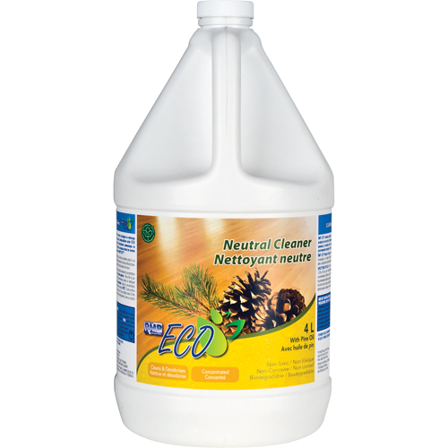 Nettoyants neutres &agrave; l'huile de pin, 4 L, Cruche Distribution Industrielle GC