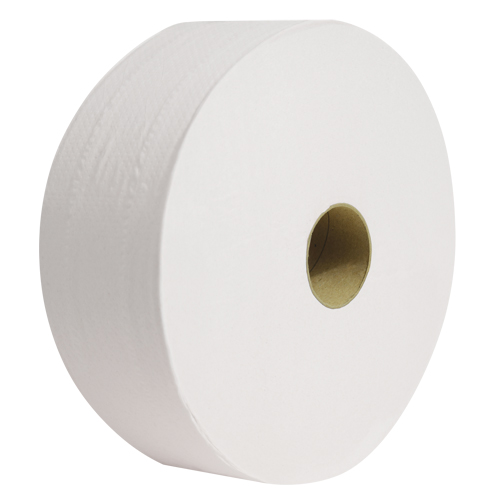 Papier hygi&eacute;nique Pro Perform, Rouleau G&eacute;ant, 2 Pli, Longueur 1400', Blanc Distribution Industrielle GC