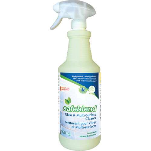 Fragrance-Free Glass & Multi-Surface Cleaner, 950 ml, Trigger Bottle Distribution Industrielle GC