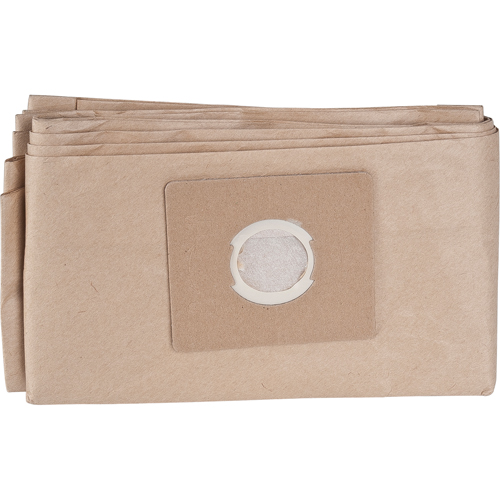 Sac-filtre collecteur pour aspirateurs industriels en acier inoxydable pour d&eacute;chets secs/humides, 8 gal. US Distribution Industrielle GC