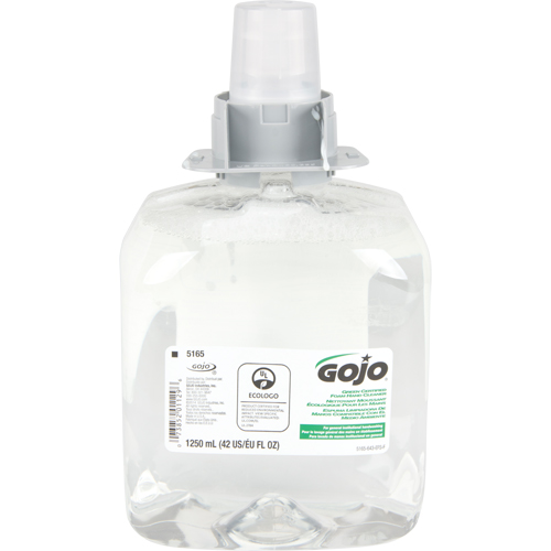 Savon pour les mains certifi&eacute; vert TFX, Mousse, 1250 ml, Sans parfum Distribution Industrielle GC